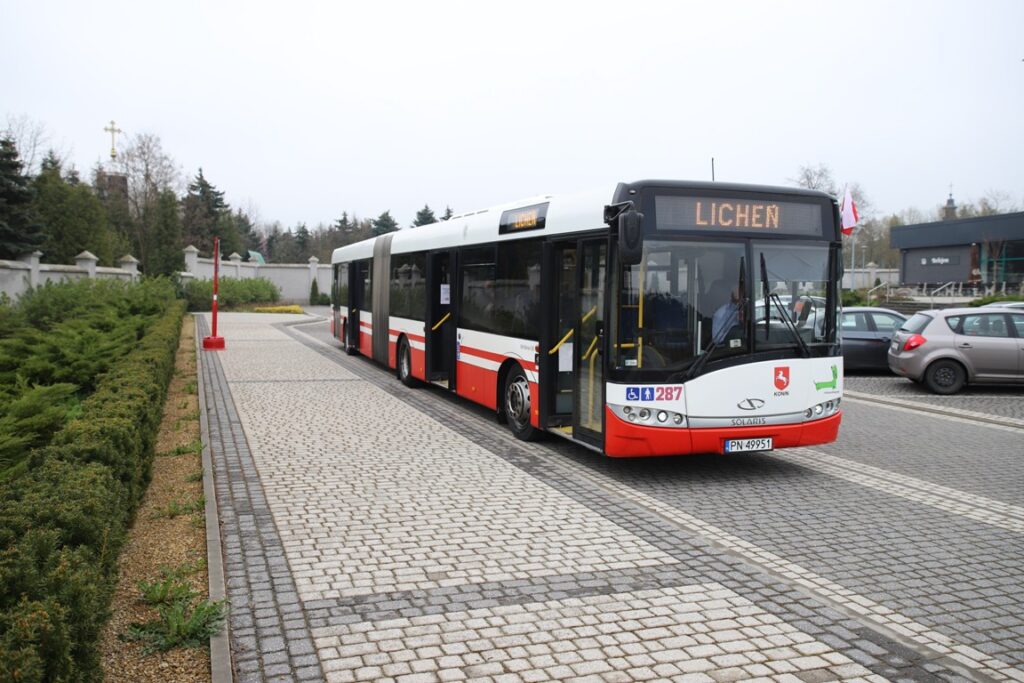 L'autobus MZK di Konin a Licheń