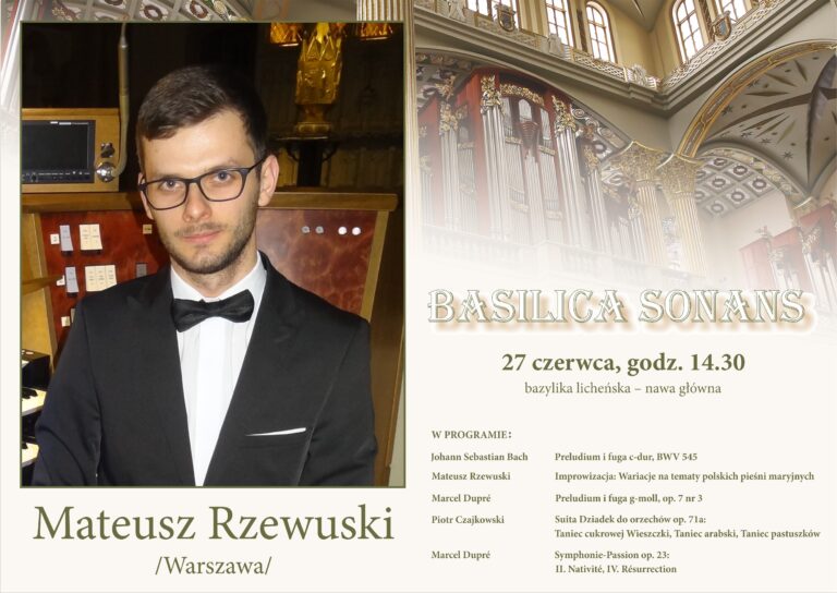 Mateusz Rzewuski "Basilica Sonans" 27 czerwca 2021